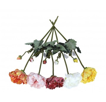 Kwiaty z materiałów włókienniczych mix kol.96cm