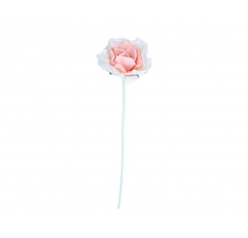 Kwiaty z papieru do kompozycji floryst.-róźa b.róź