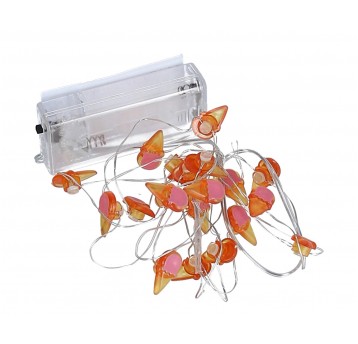 Lampki ledowe lody 2m ciepłe