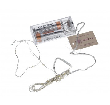 Ledy kol.ciepły 200cm na 2 baterie