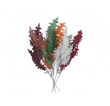 Liść paproci mix 6 kol. 110cm