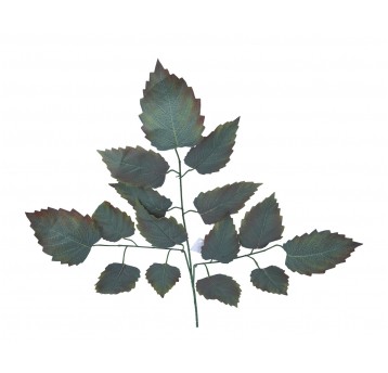 Liście zielono-bordowe 65cm/65cm