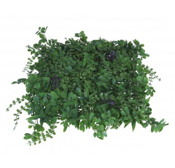 Mata z zielonych liści bukszpanu 55cm/55cm