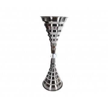 Metalowe naczynia na kompozycje 69cm/23cm