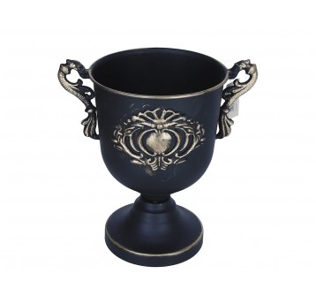Metalowe naczynia na kompozycje śr 16cm/24cm