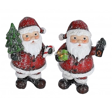 Mikolaj z ozdobami mix 9cm /6cm