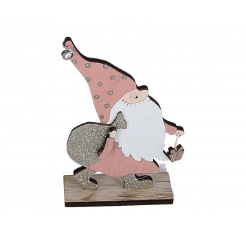 Mikolaj z workiem na podstawie 17cm /10cm