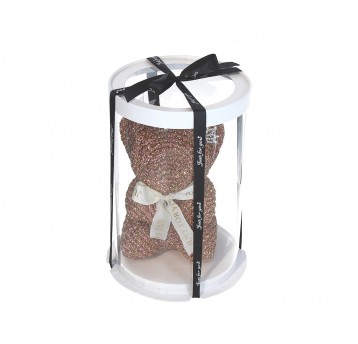 Miś w pudełku do kompozycji śr 18cm/27cm