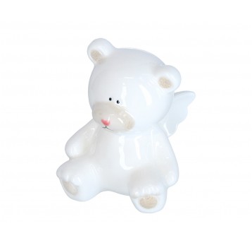 Miś z ceramiki do kompozycji 12cm/9cm