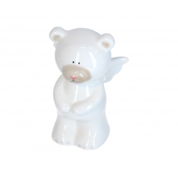 Miś z ceramiki do kompozycji 14cm/9cm