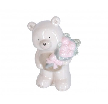 Miś z ceramiki do kompozycji 14cm/9cm