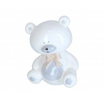 Miś z ceramiki do kompozycji 16cm/12cm
