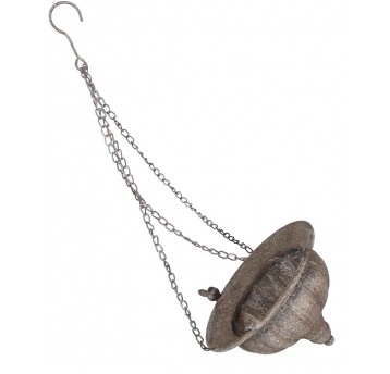 Naczynie metalowe do kompozycji śr 25cm/20cm