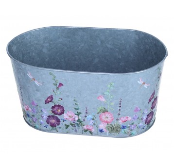 Naczynie metalowe na kompozycje 11cm/22cm/14cm