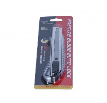 Nóż introligatorski metal. l 15cm d 3cm