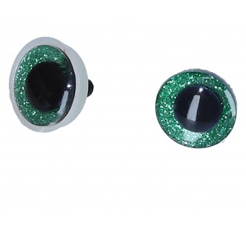 Oczy zielone 20mm /cena za parę oczu/