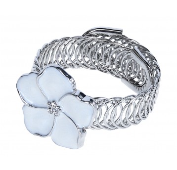 Ozdoba srebrna na serwetkę 5,5cm/5,5cm