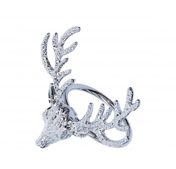 Ozdoba srebrna na serwetkę 5,5cm/6,5cm