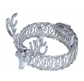 Ozdoba srebrna na serwetkę 6cm/7cm