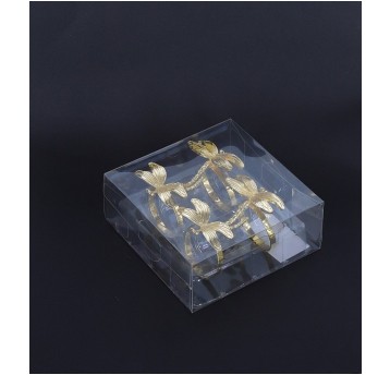 Ozdoba złota na serwetkę op=4 szt