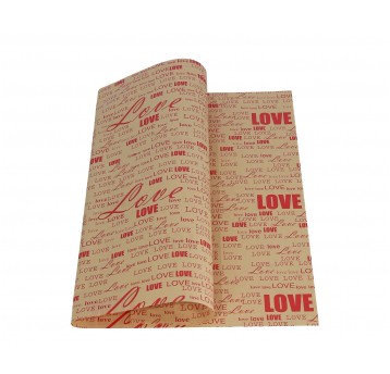 Papier czerwona gazeta 70cm/50cm op=50szt