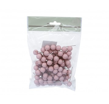Perelki na piku szare mat op=100szt śr15mm