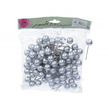 Perelki srebrne na piku 18mm op=100szt