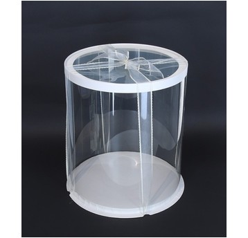 Plastikowe pudełka prezentowe śr 30cm/35cm
