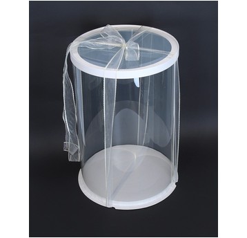 Plastikowe pudełka prezentowe śr 30cm/45cm