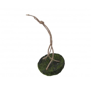 Pólkula zawieszka do kompozycji śr.8cm h 4,5cm