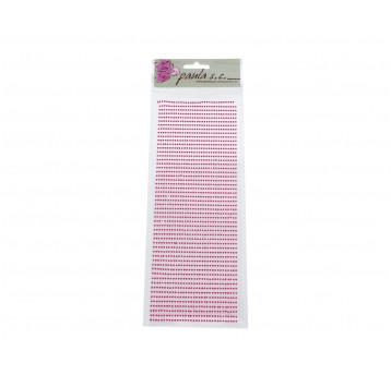 Półperełki 2mm 54rz. x 33szt. amarant
