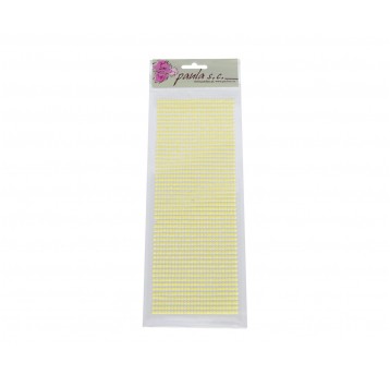 Półperełki 52rz x 27szt. żółte opal. 3mm