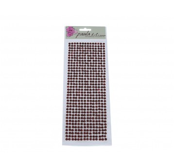 Półperełki brązowe 6mm 36rz x 14szt