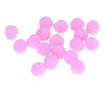 Pompony 2000 szt.b. róż 1cm