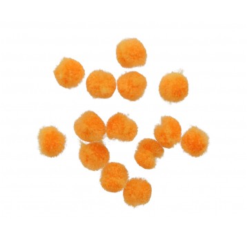 Pompony 2000 szt.pomarańczowy 1 cm.