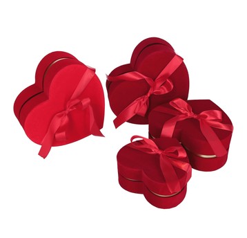 Pudełka prezentowe s/3 mix kol. 12cm/25cm/28cm