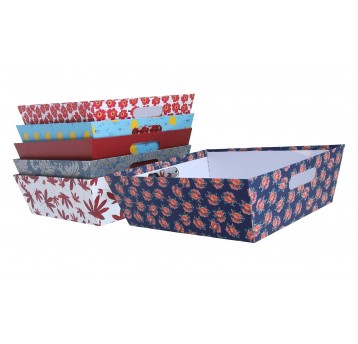 Pudełka tekturowe mix kol. 12cm/38cm/32cm