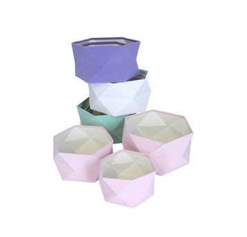 Pudełka z weluru s/3 śr 31cm/17cm