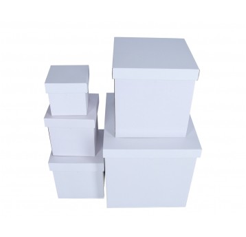 Pudelko biale do skladania s/5 h 41cm l 47cm