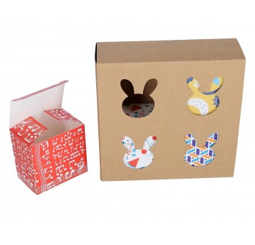 Pudelko ozd.op=6szt mix 15,5cm/15,5cm/5,5cm