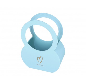 Pudełko ozdobne j niebieskie 28cm/21cm/10cm