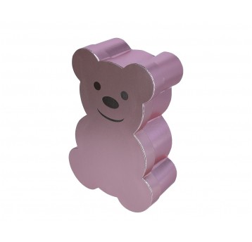 Pudełko ozdobne -miś róźowy 30cm/20cm/10cm
