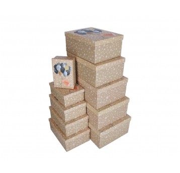 Pudełko ozdobne s/10 16cm/29cm/37cm