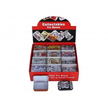 Pudelko z motywem starych motocykli mix