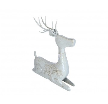Renifer ozdobny z metalu 56cm/53cm