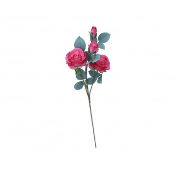 Róźa c.róźowa na łodydze 68cm