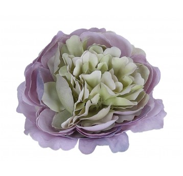 Róza kameliowa j fiolet op=50szt śr.9cm / 4cm