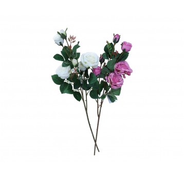 Róźa na łodydze mix 2kol 68cm