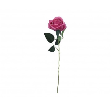 Róźa róźowa na łodydze 55cm