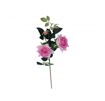 Róza rózowa podwójna z pąkiem 83cm